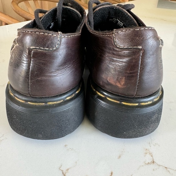 Vintage Men\'s Dr. Martens made in England Platform Oxford / Leather / 10 main image 12